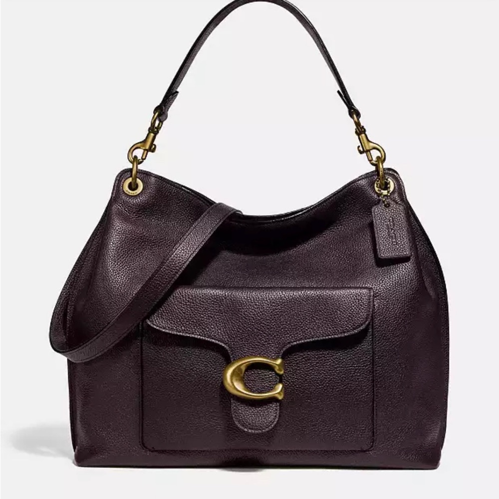 *SOLD* Coach Black Tabby Hobo Crossbody Bag